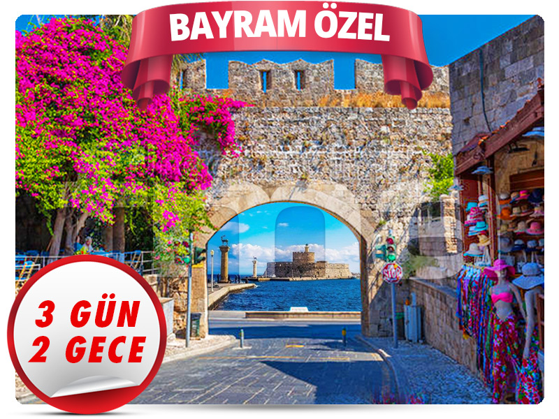 RODOS ADASI TURU ''Bayram Özel'' 3 Gün - 2 Gece